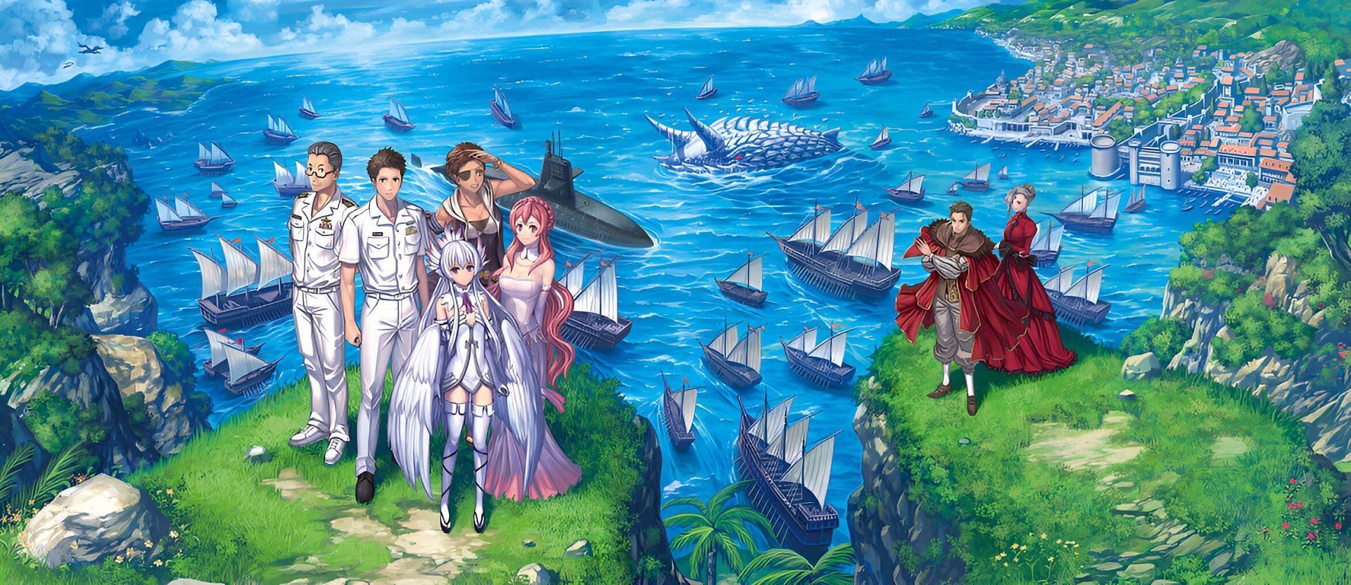 Gate season 2 light novel visual (Image via AlphaPolis)